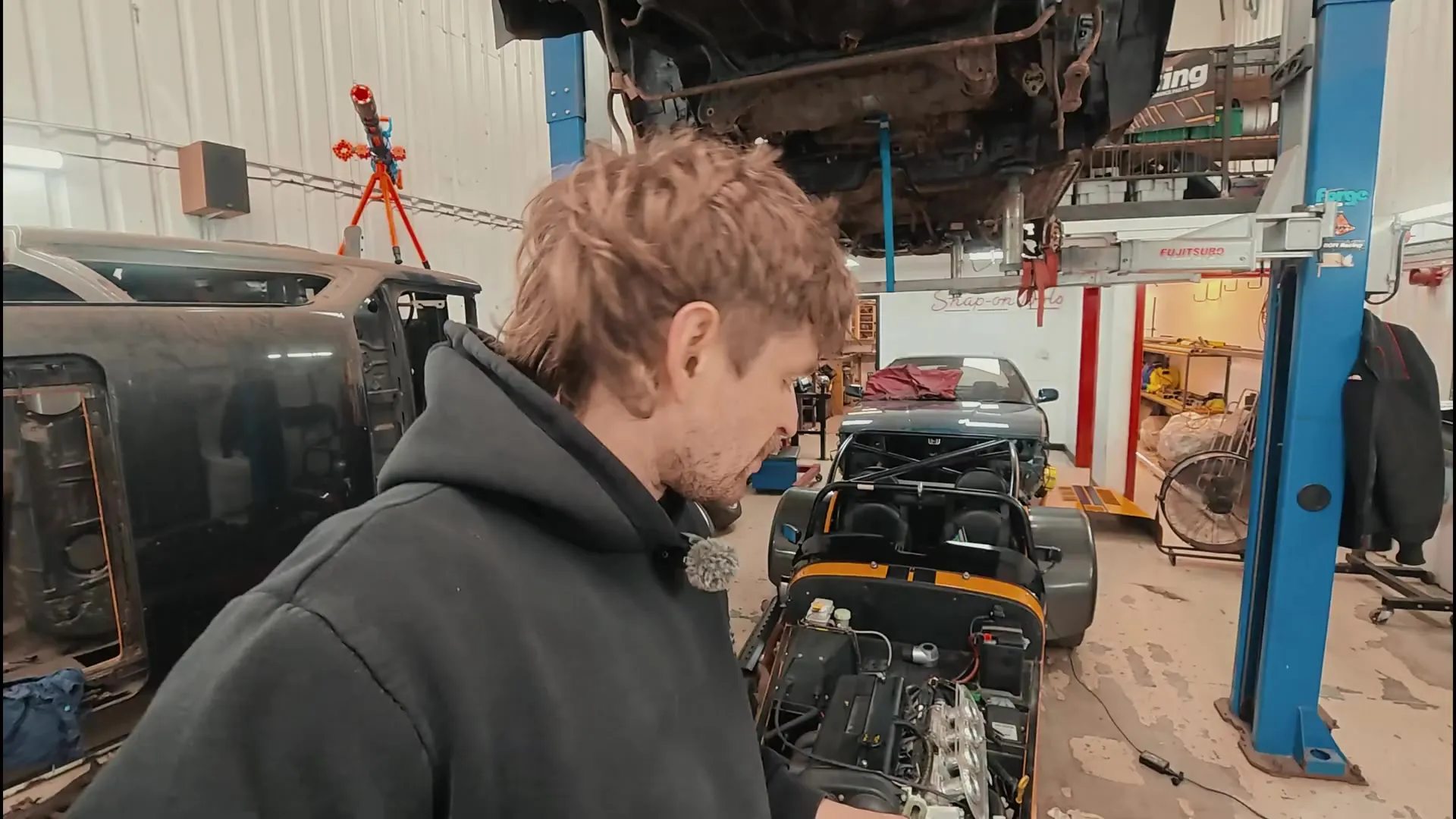 Balancing the throttle bodies on the Sigma 150