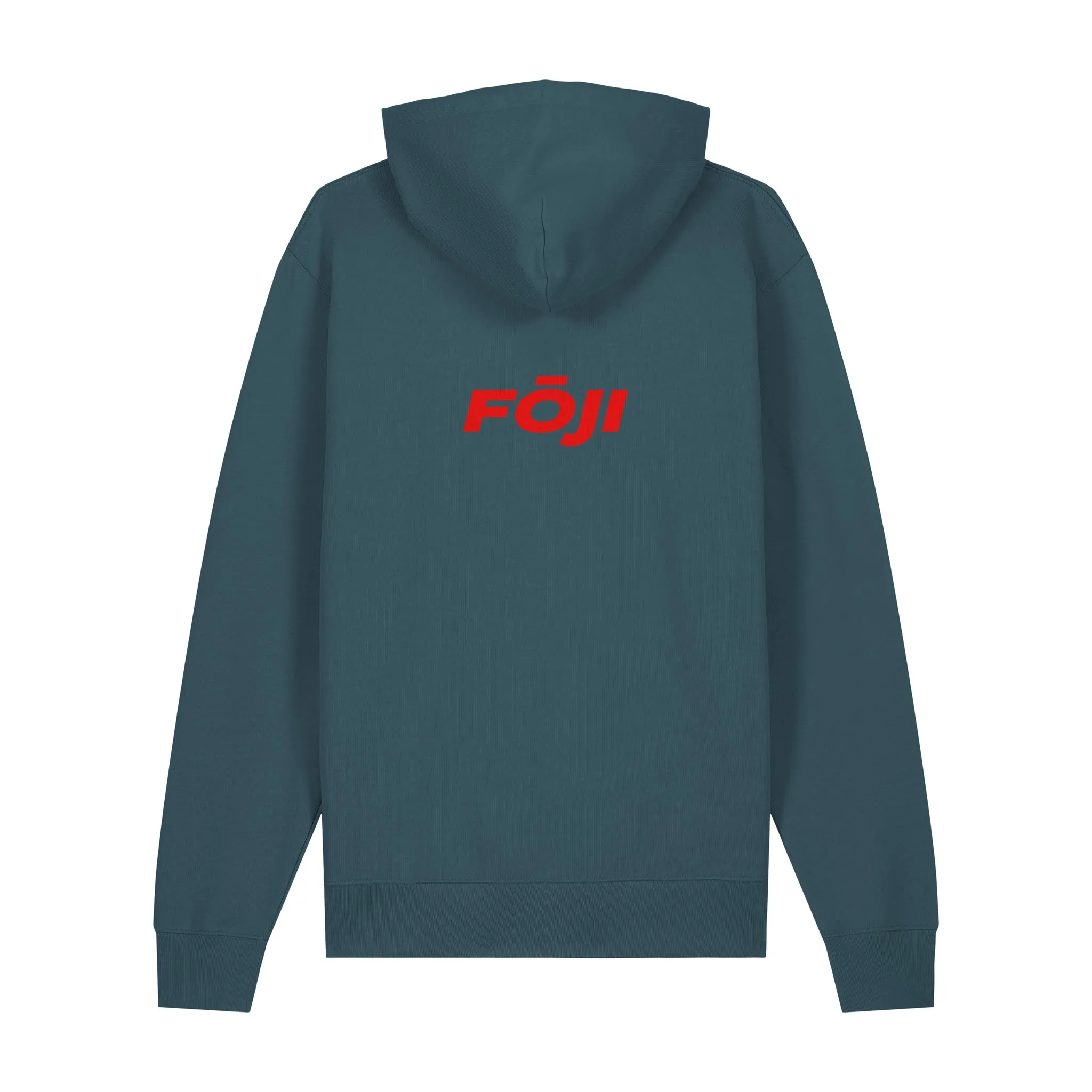 FOJI Badge Hoodie in Stargazer, back