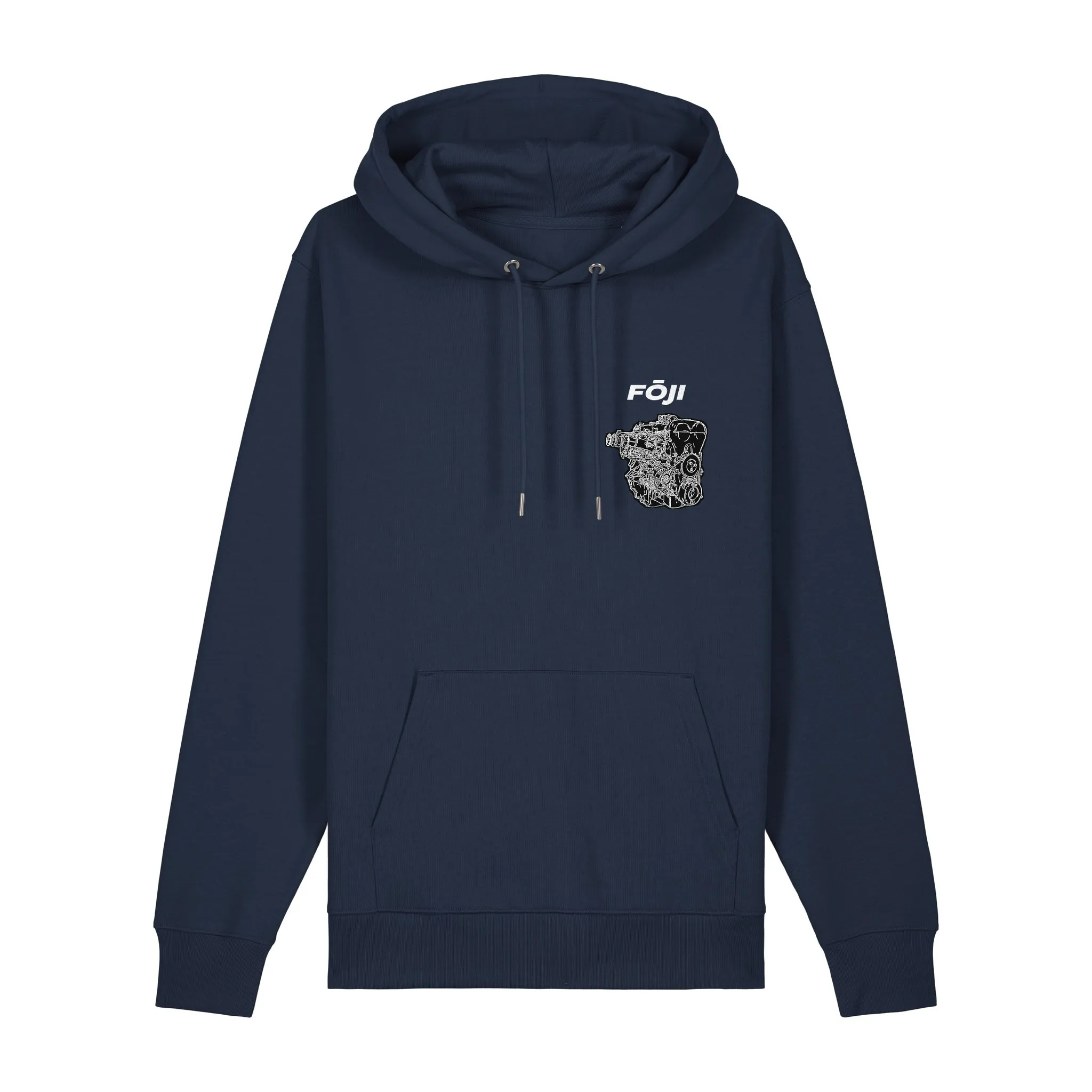ITB Propagandist Hoodie in French Navy, front