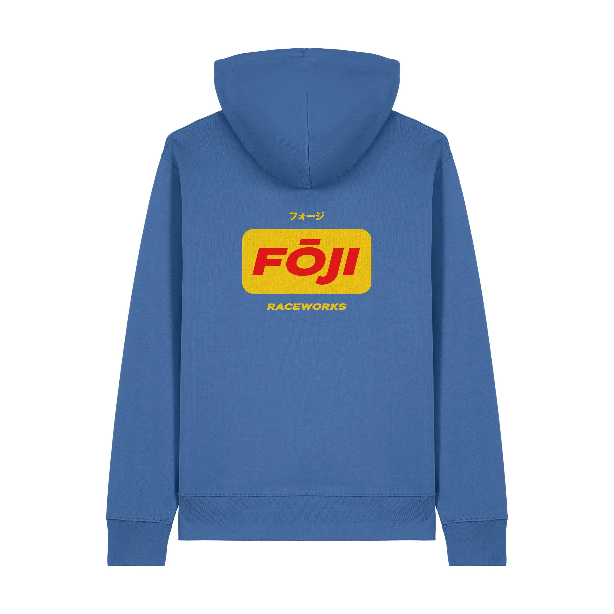 FOJI OG Hoodie in Mindful Blue, back