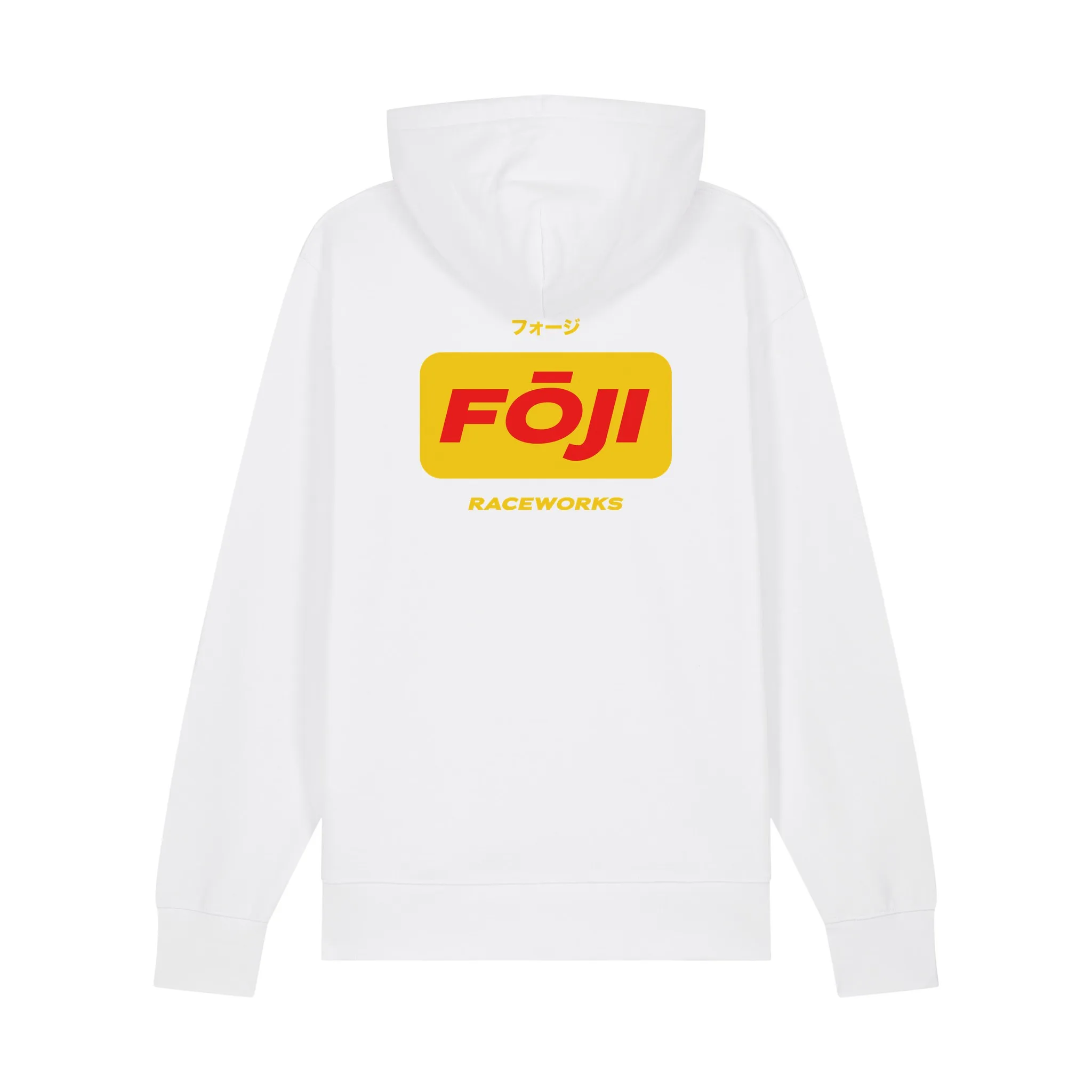 FOJI OG Hoodie in White, back