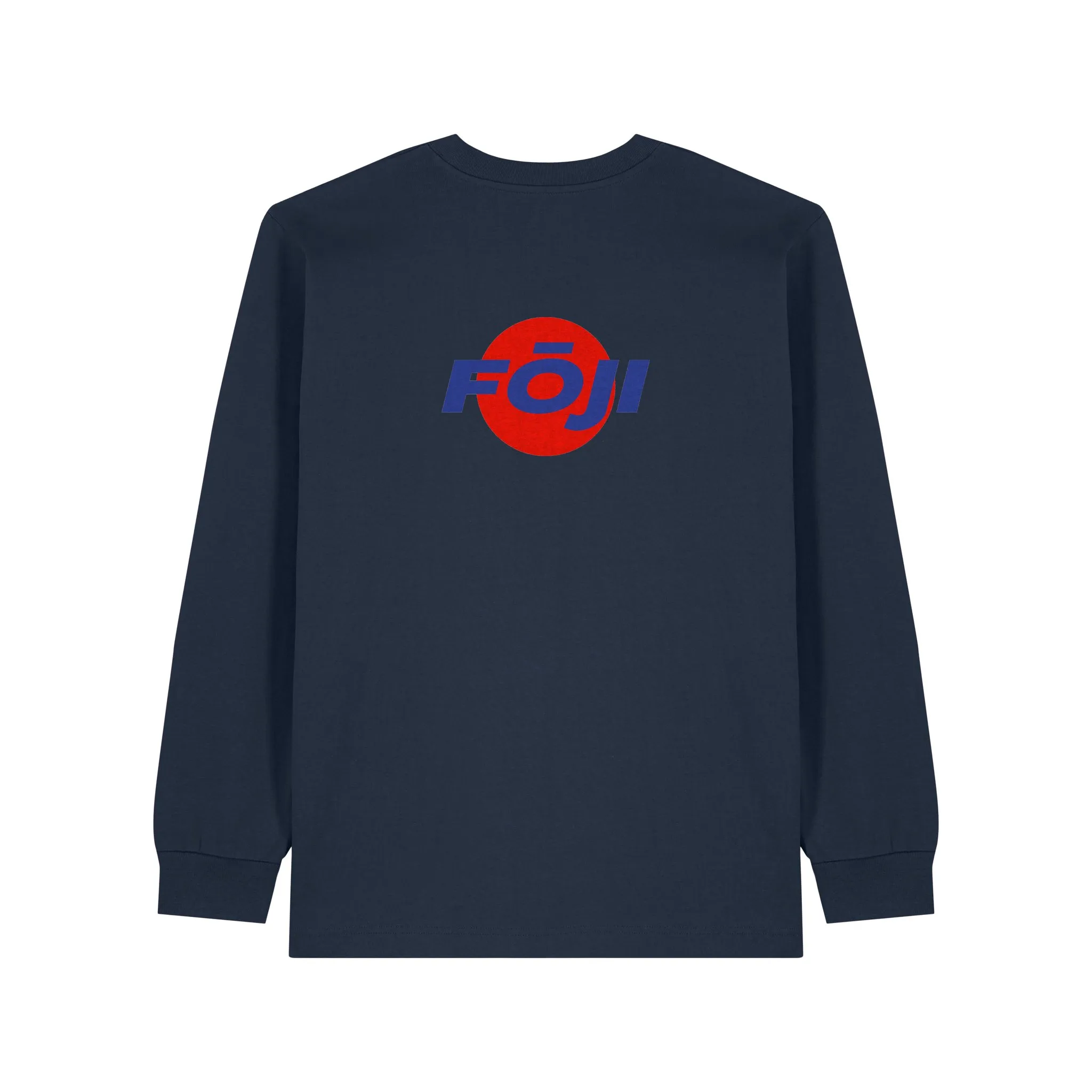 FOJI Disc Long Sleeve in French Navy, back