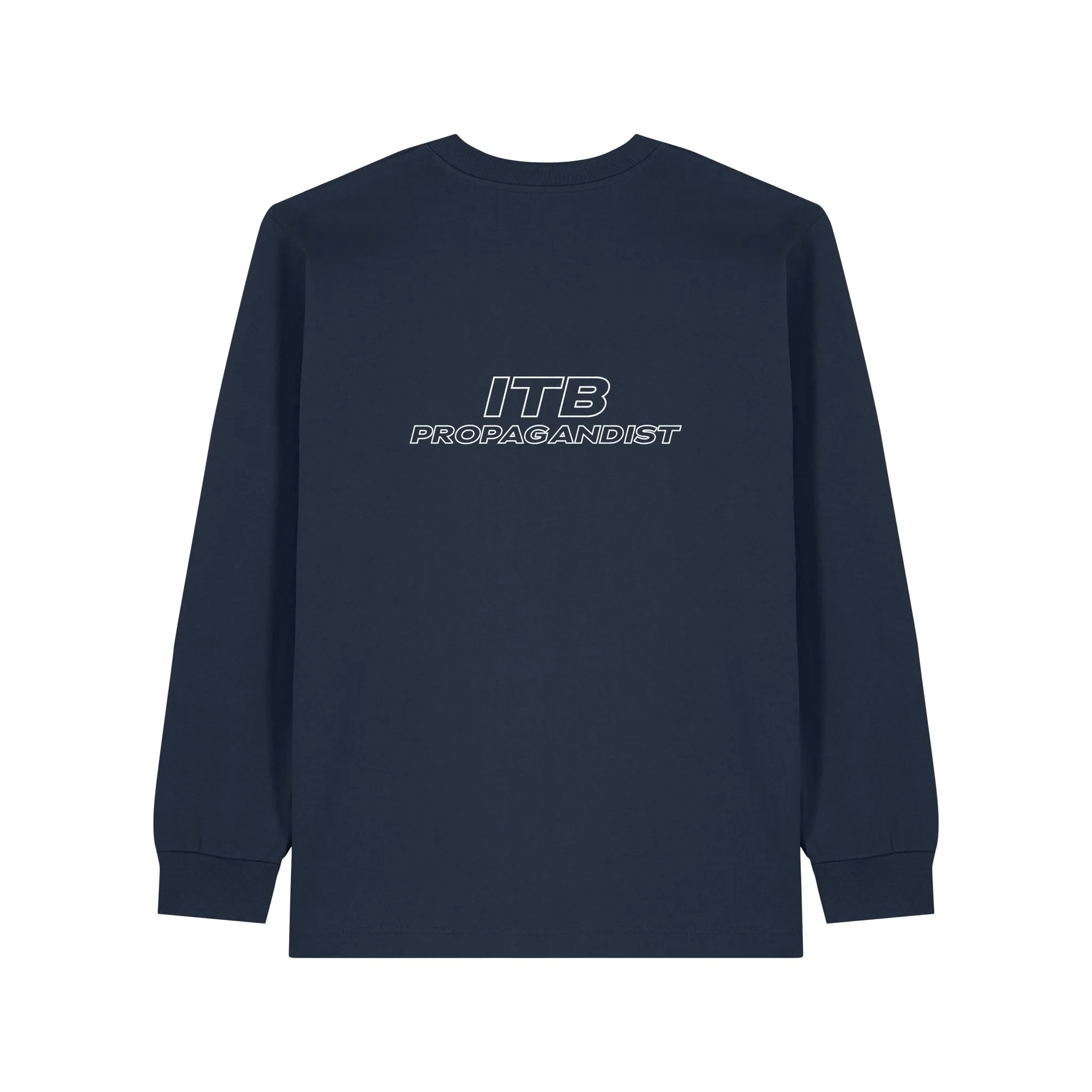 ITB Propagandist Long Sleeve in French Navy, back