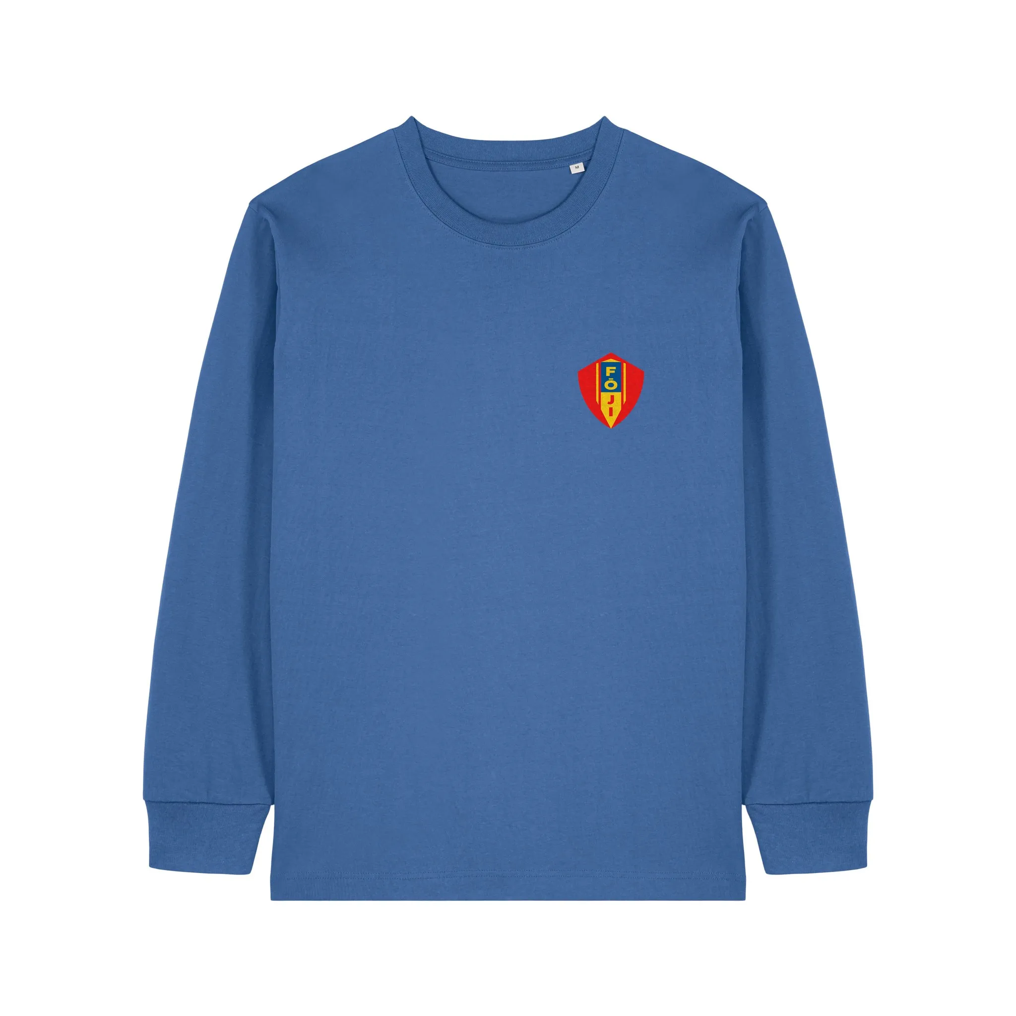 FOJI OG Long Sleeve in Mindful Blue, front