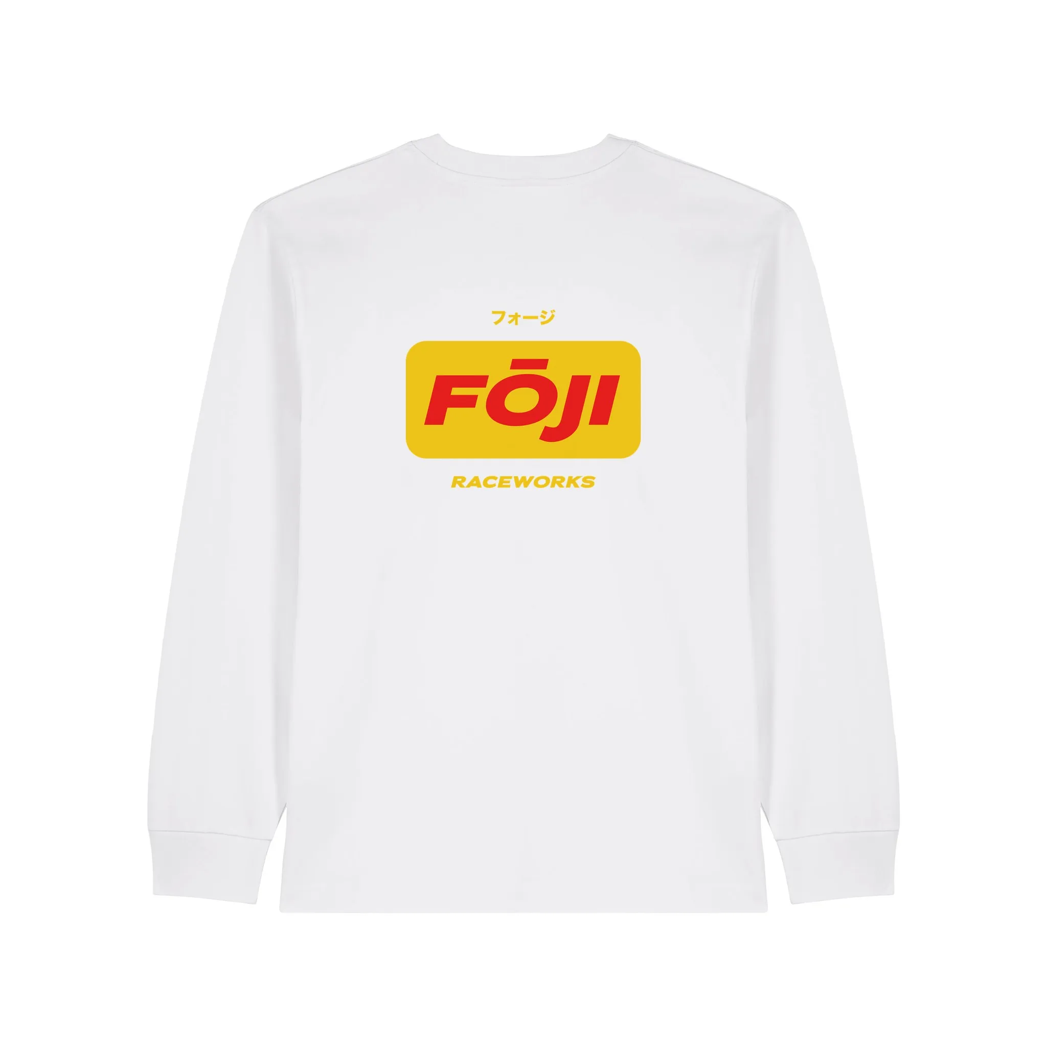 FOJI OG Long Sleeve in White, back