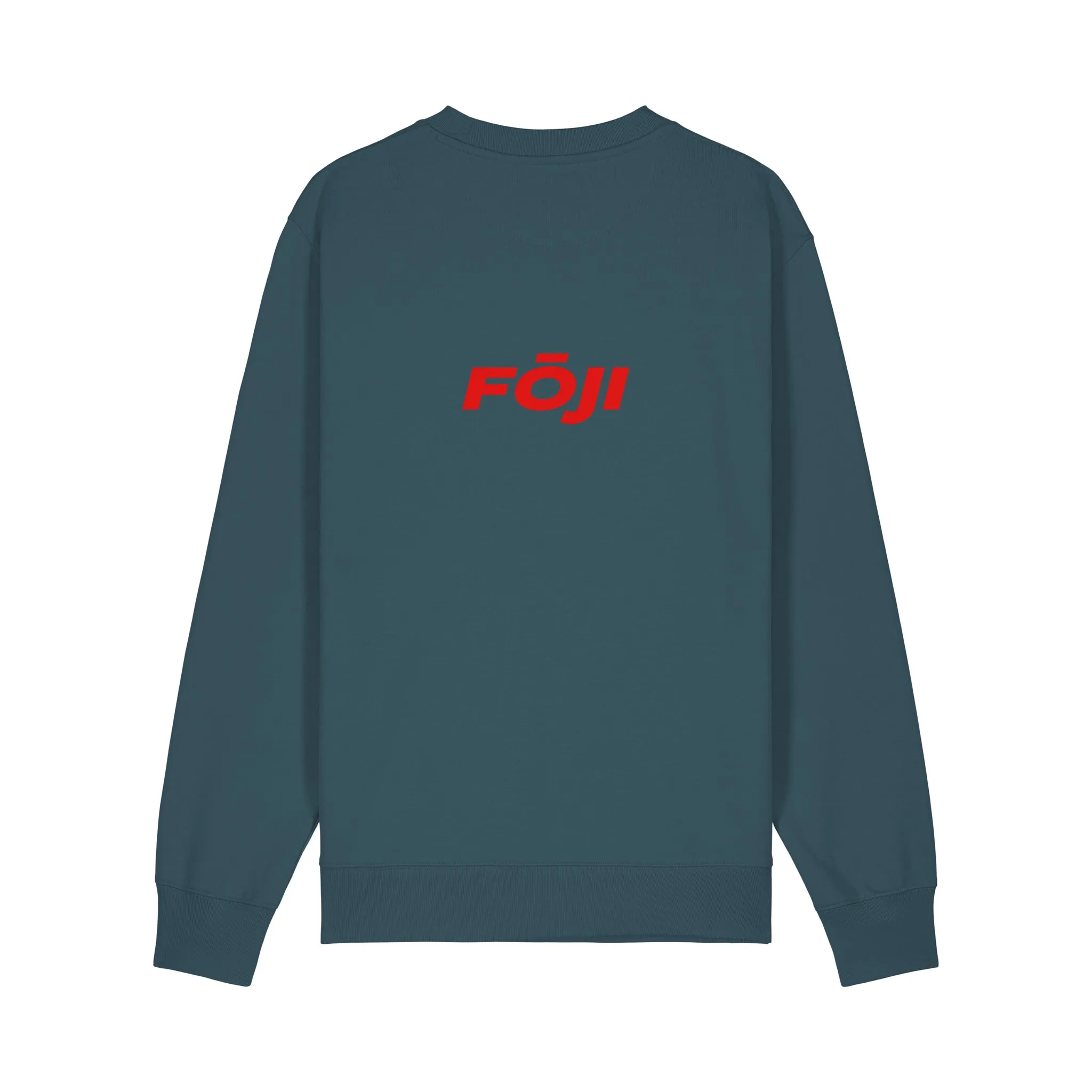 FOJI Badge Sweatshirt in Stargazer, back