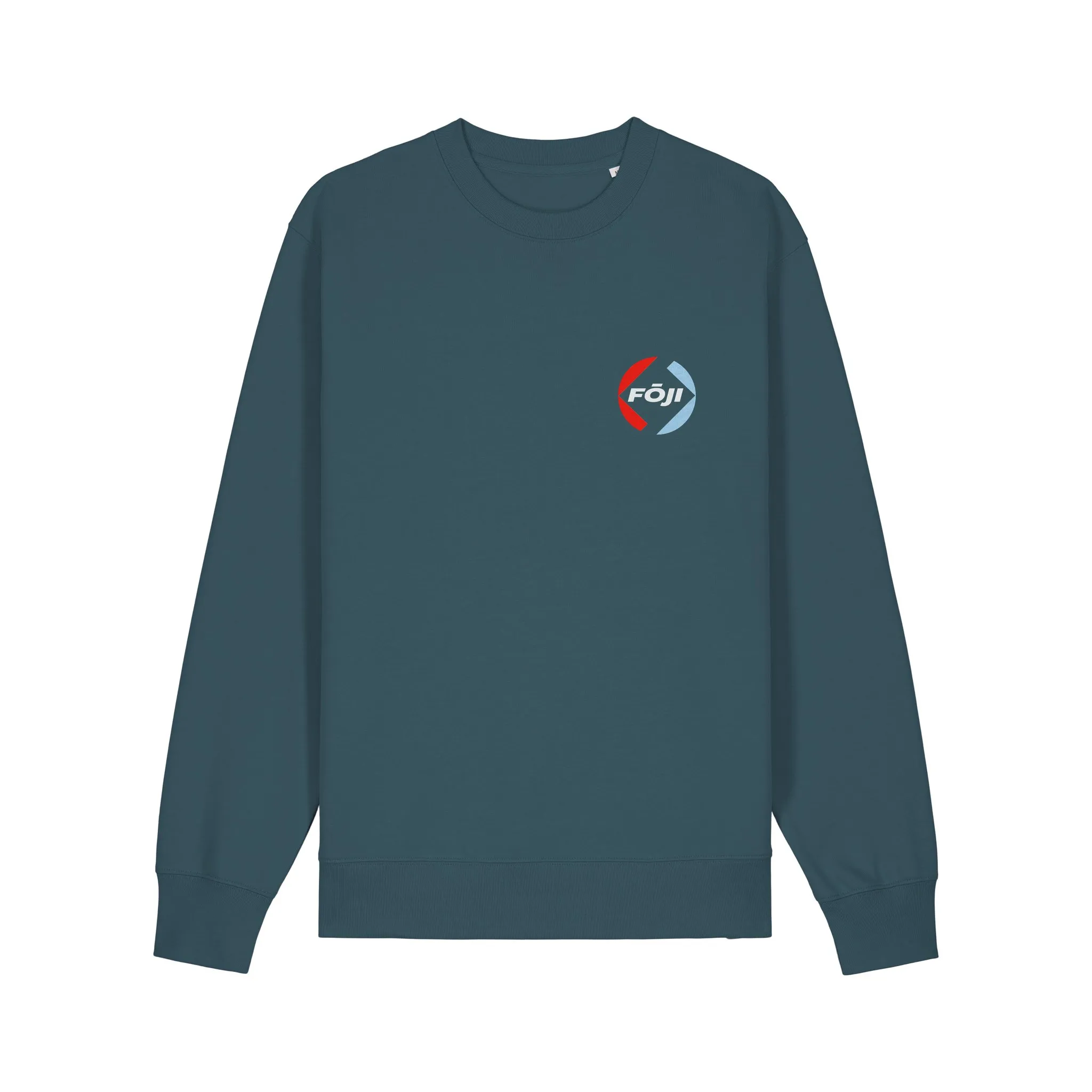 FOJI Badge Sweatshirt in Stargazer, front