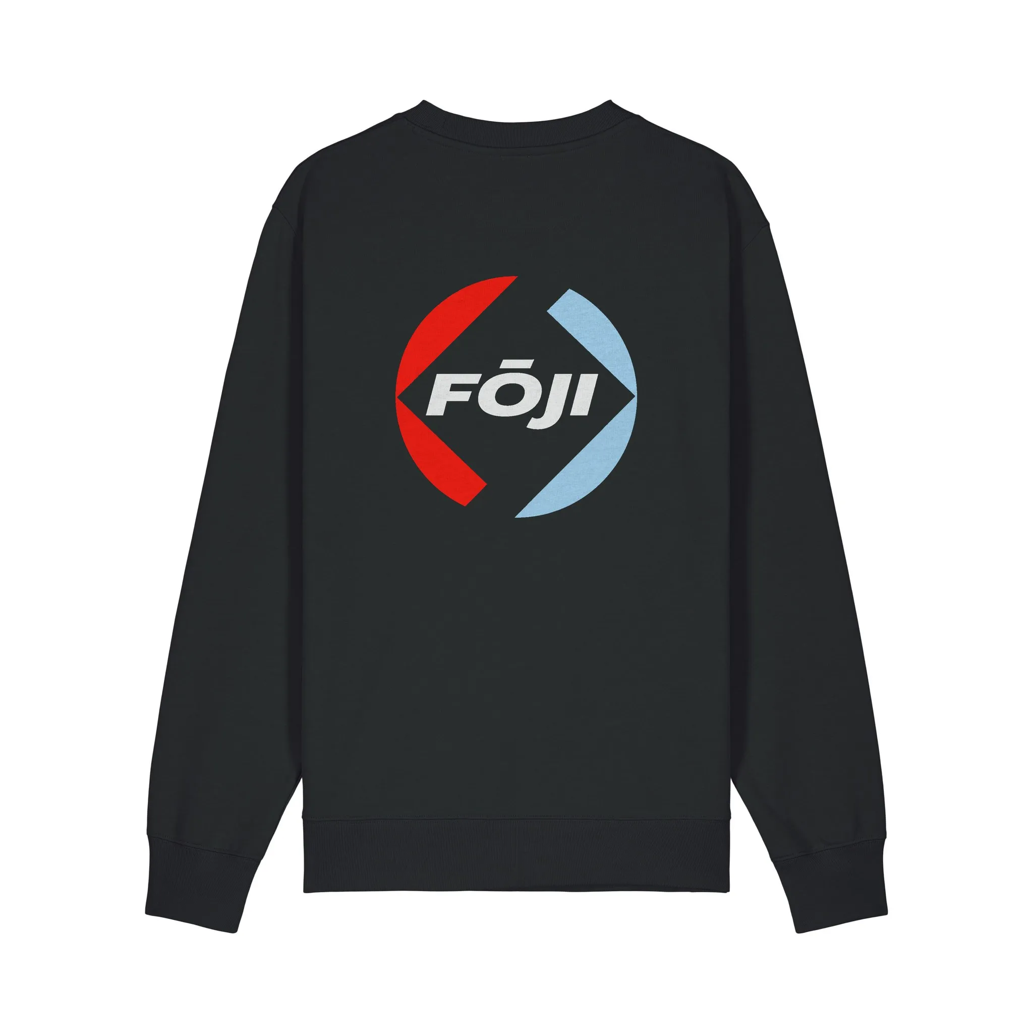 FOJI Badge Back sweatshirt in Black