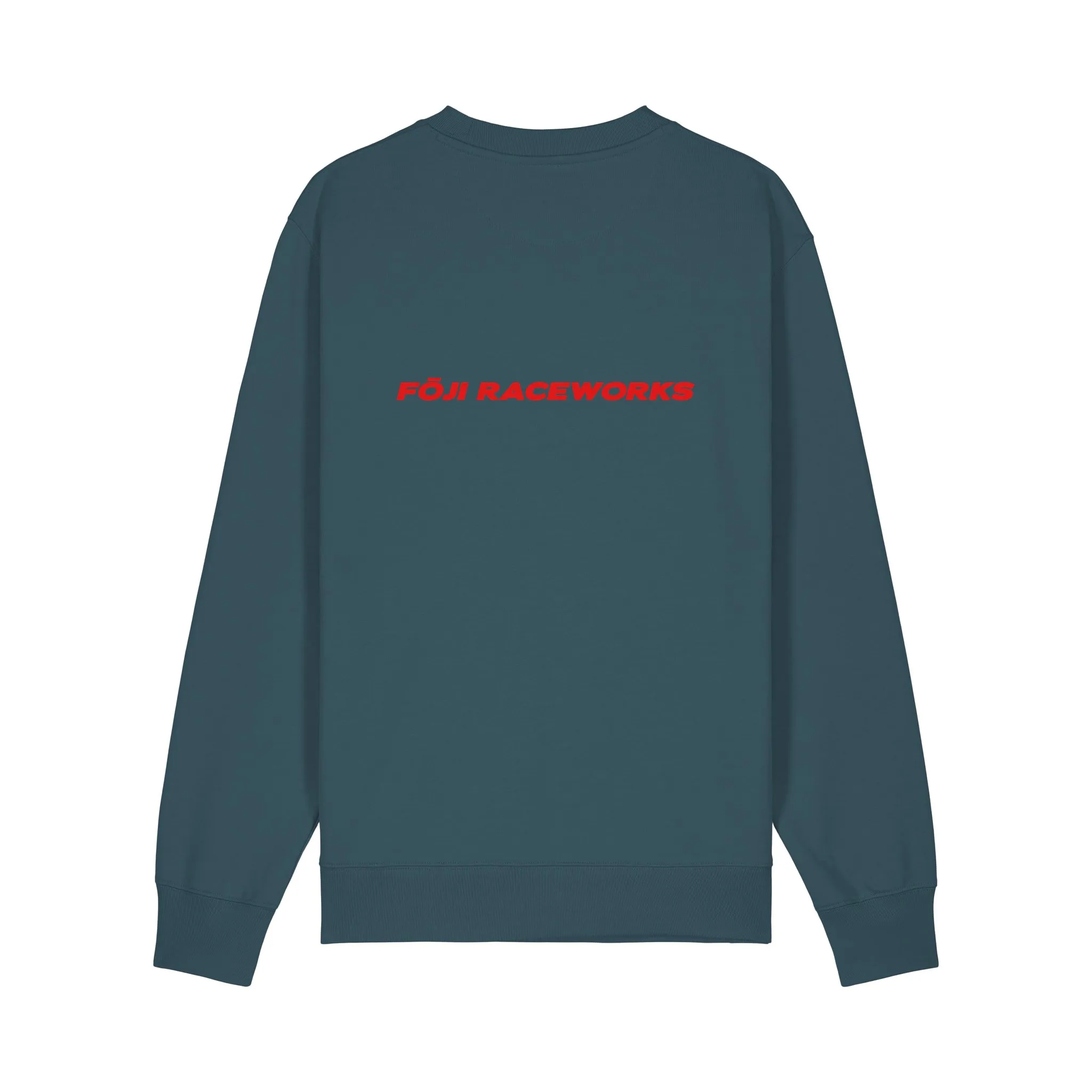 FOJI Box Logo Sweatshirt in Stargazer, back