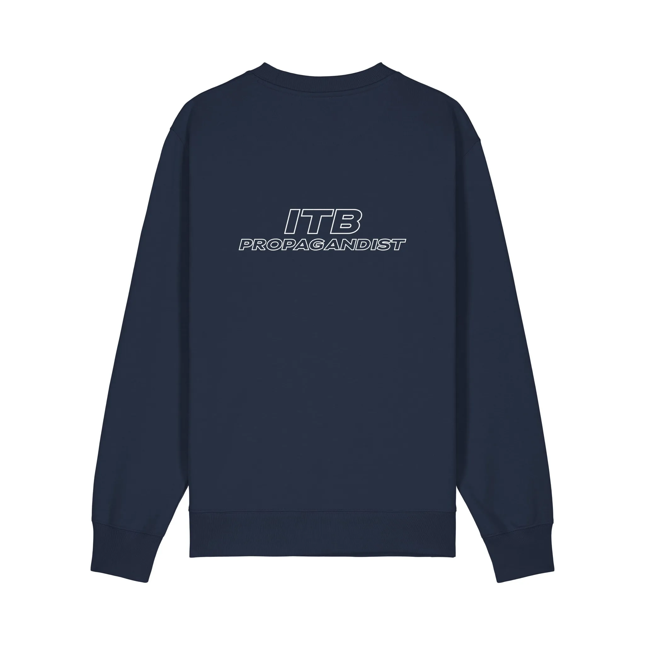 ITB Propagandist Sweatshirt in French Navy, back