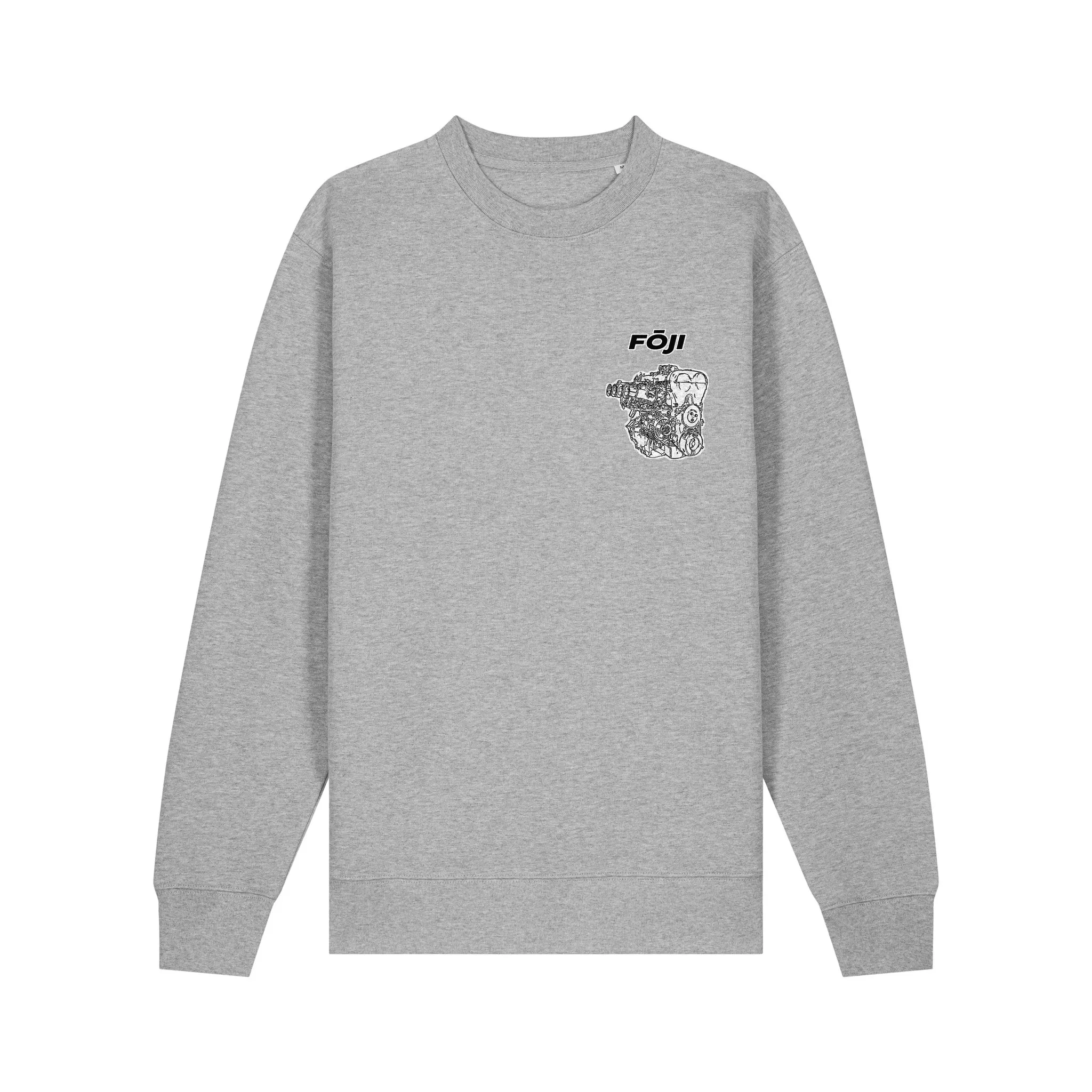 ITB Propagandist Sweatshirt in Heather Grey, front