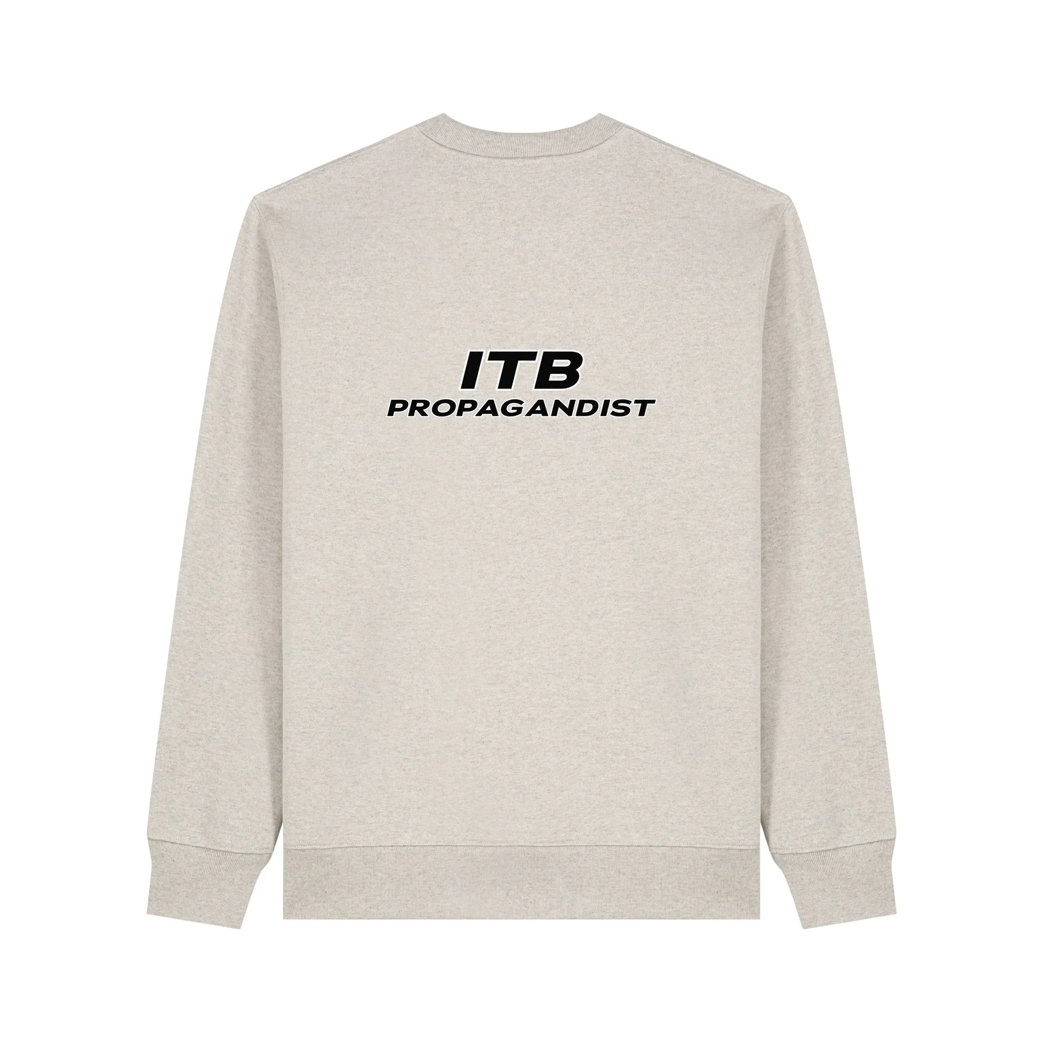 ITB Propagandist Sweatshirt in Heather Haze, back