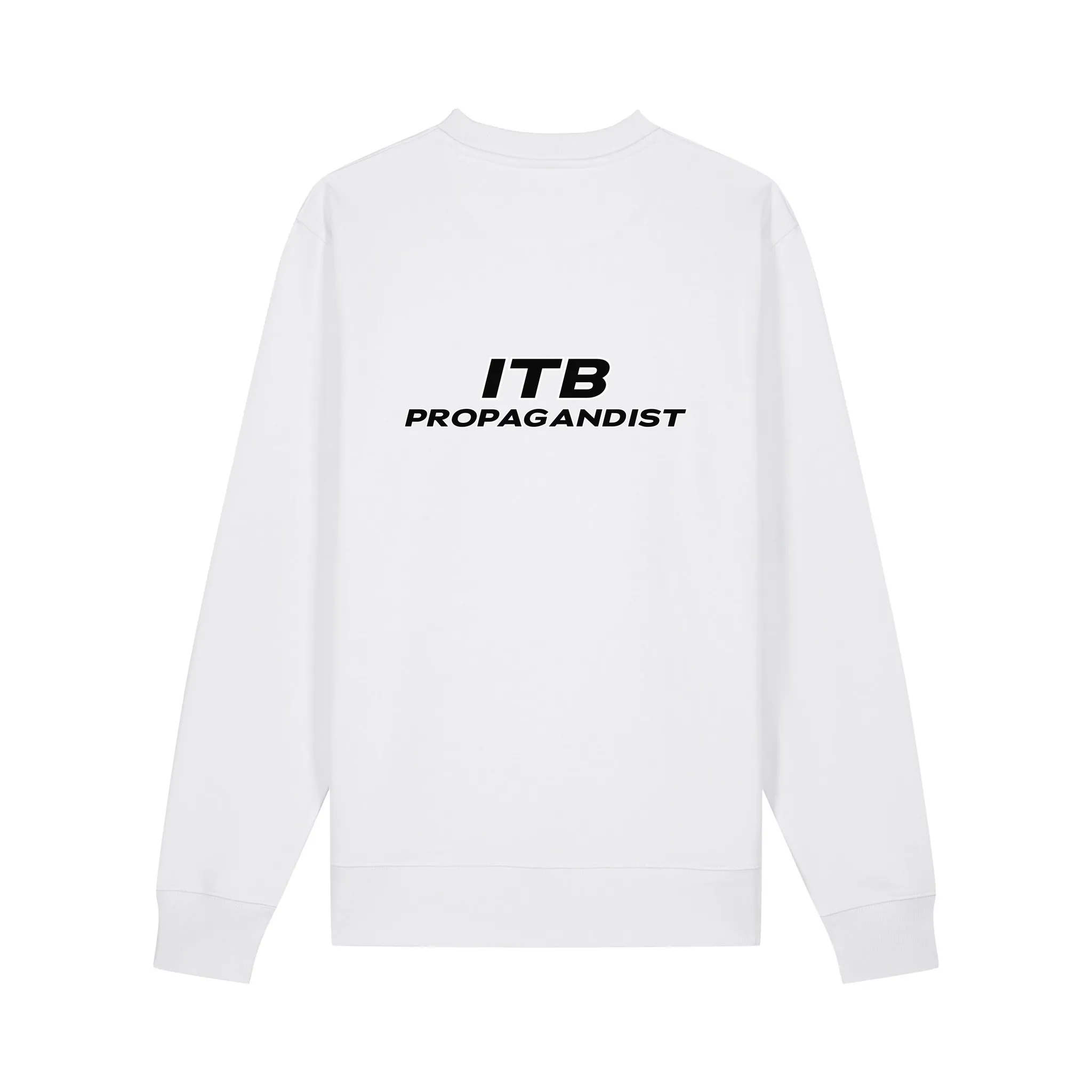 ITB Propagandist Sweatshirt in White, back
