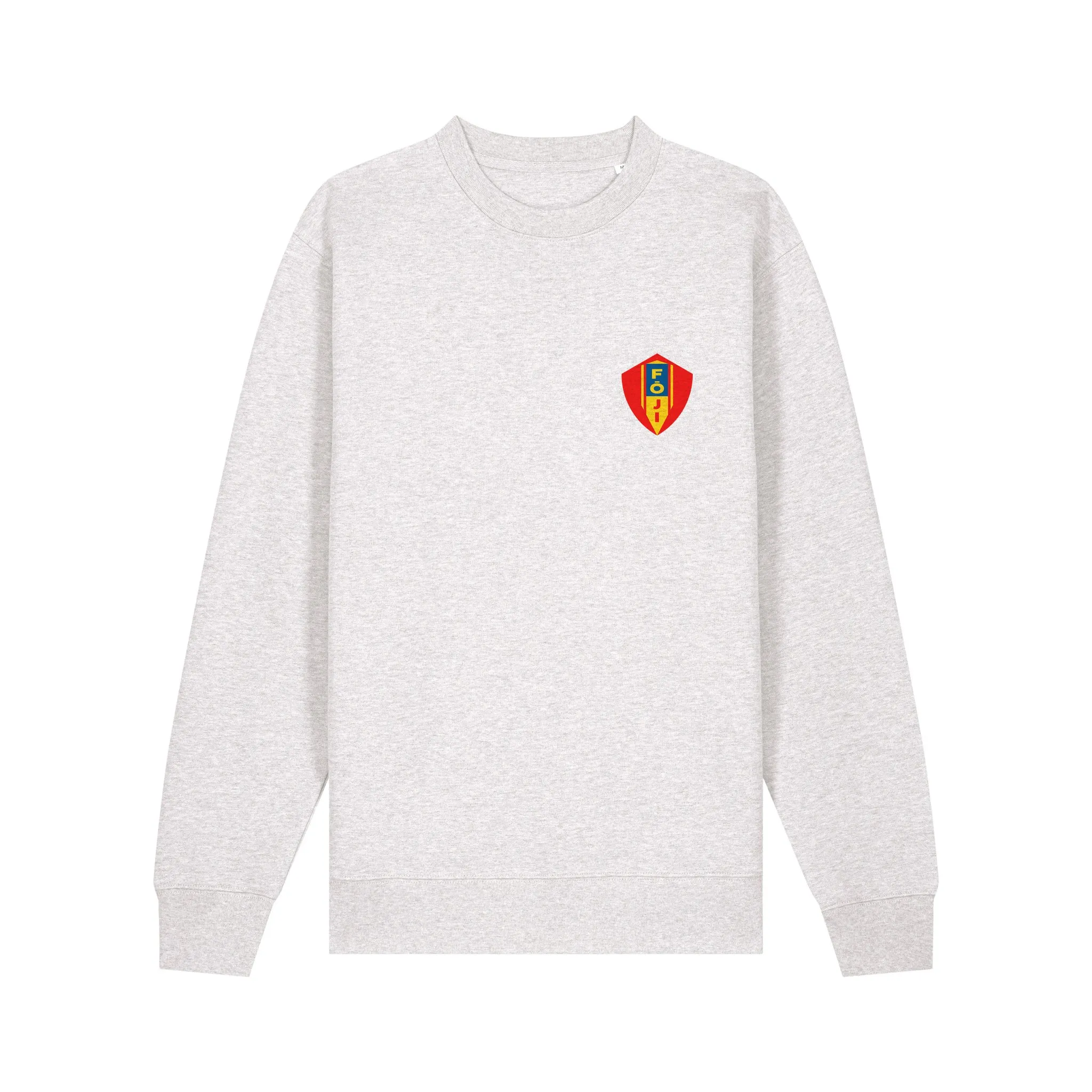 FOJI OG Sweatshirt in Cool Heather Grey, front