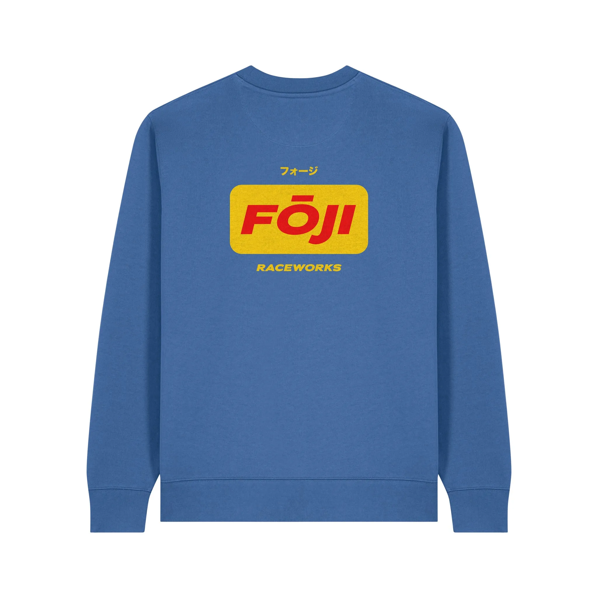 FOJI OG Sweatshirt in Mindful Blue, back