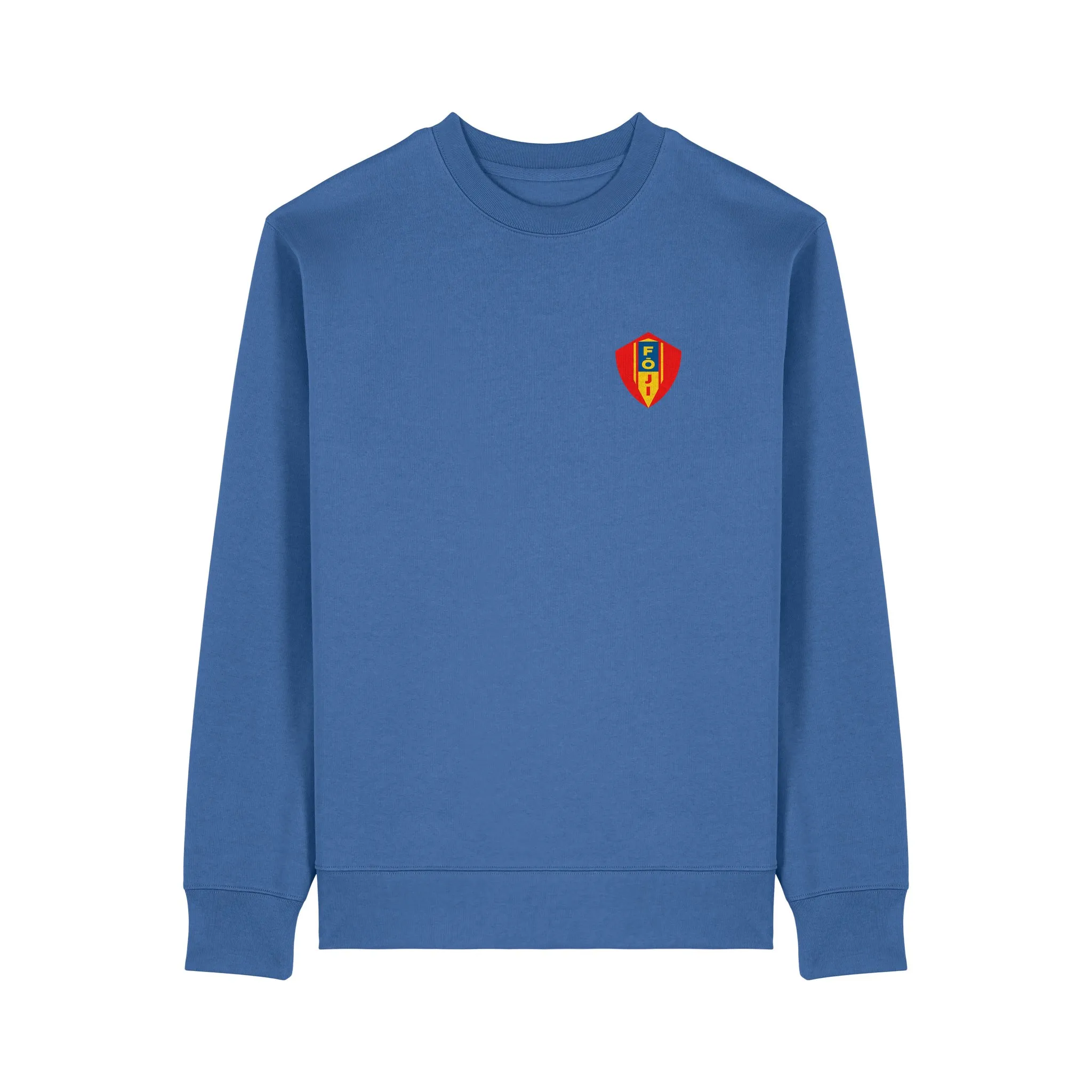 FOJI OG Sweatshirt in Mindful Blue, front