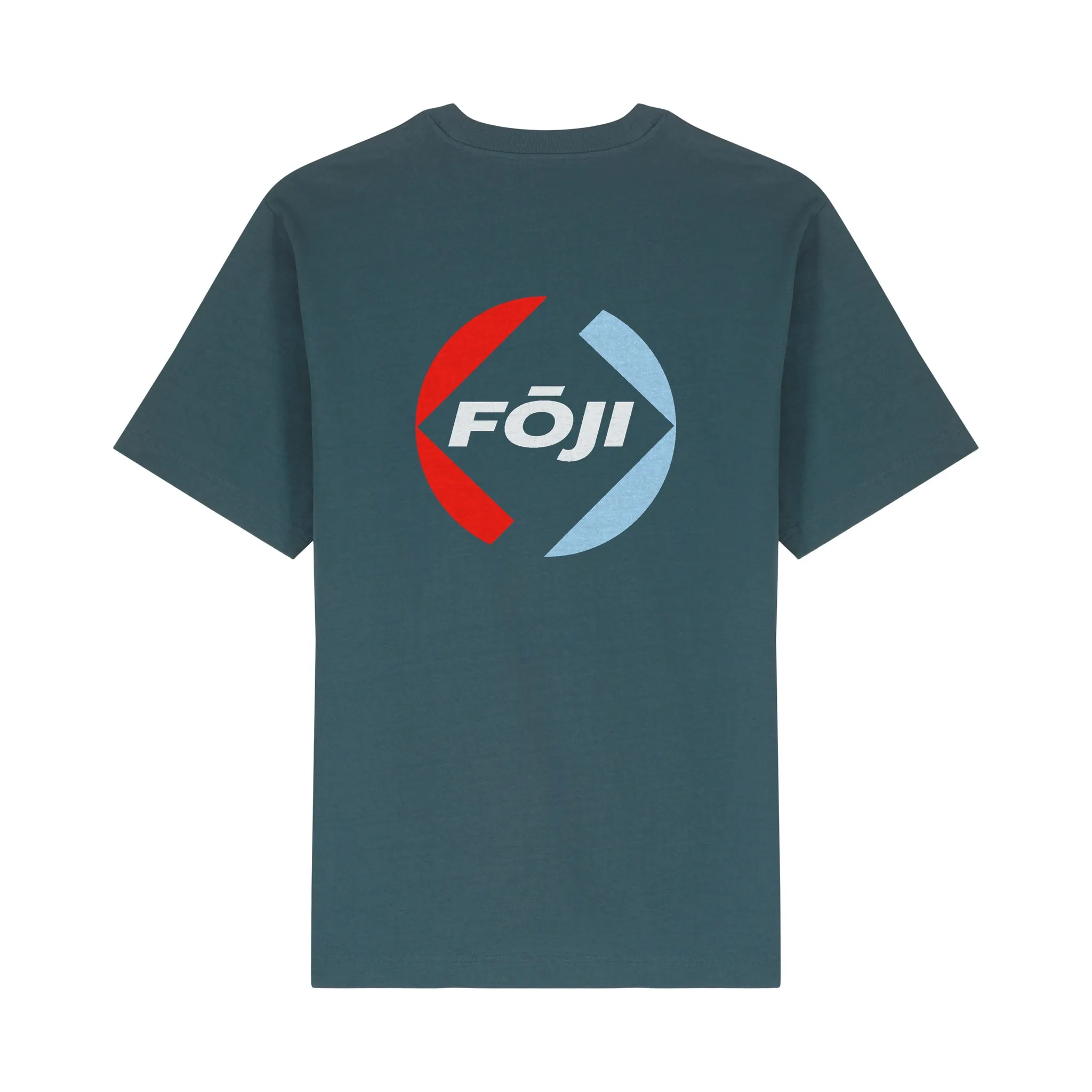 FOJI Badge Back Tee in Stargazer, back