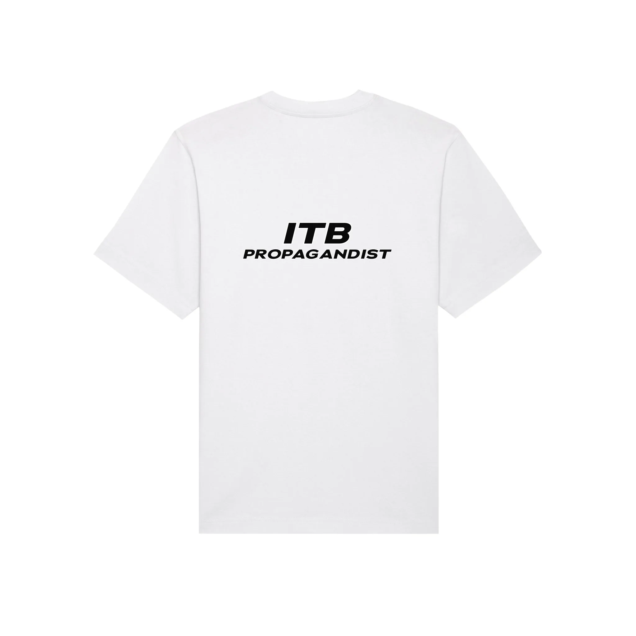 ITB Propagandist Tee in White, back