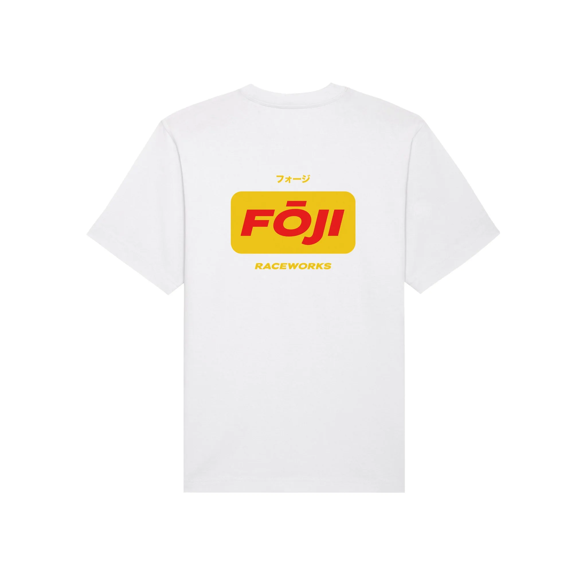FOJI OG Tee in White, back